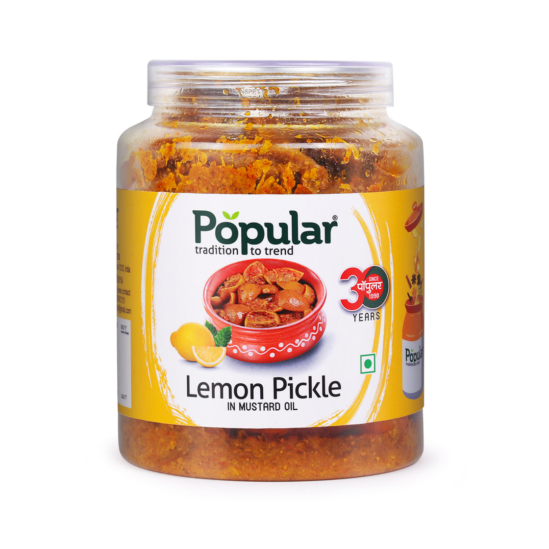 Lemon Pickle in Mustard Oil - 1Kg