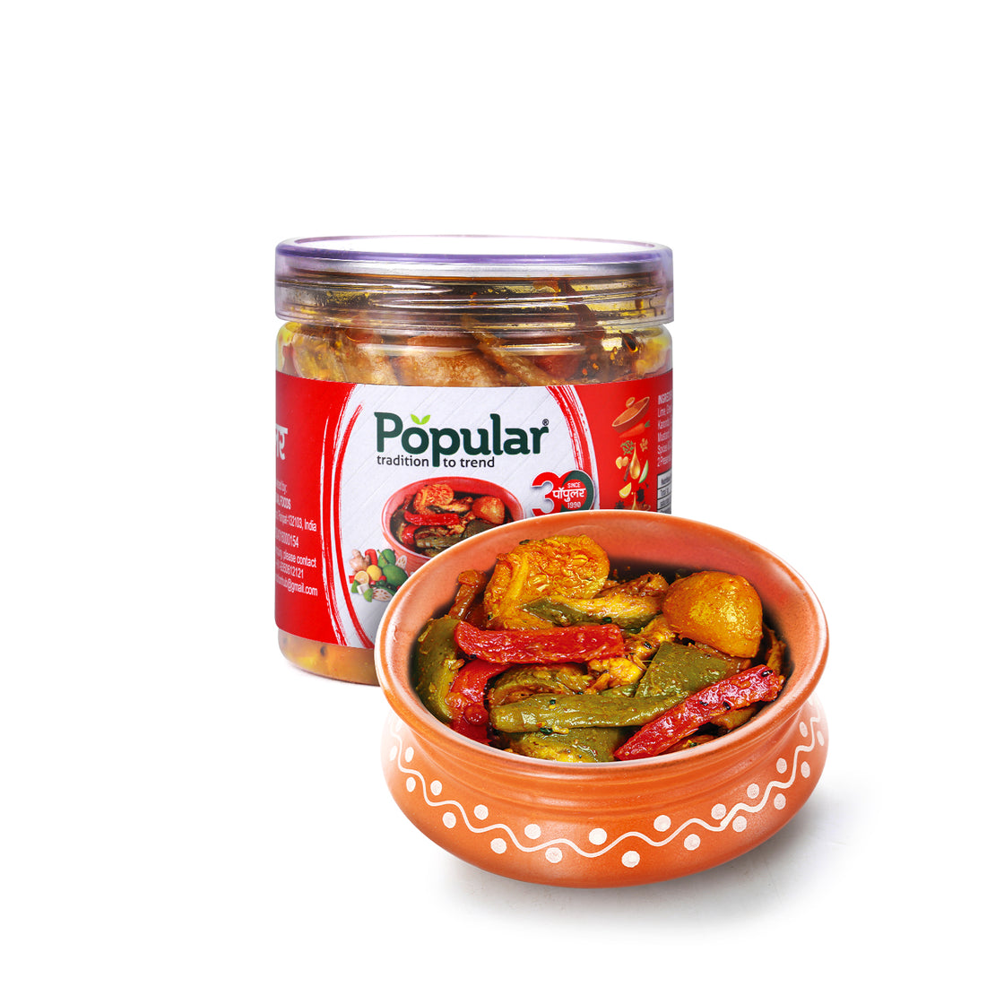 Mixed Pickle in Mustard Oil - 400g