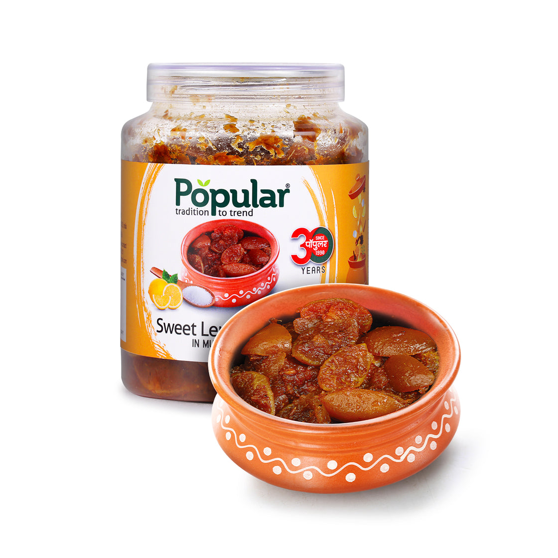 Sweet Lemon Pickle in Mustard Oil - 1Kg