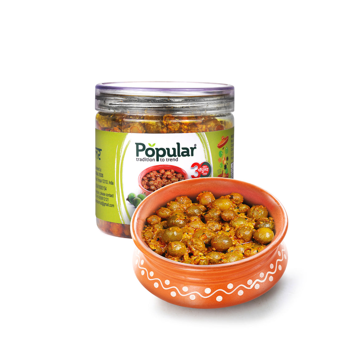 Tenti Dela Pickle in Mustard Oil - 400g